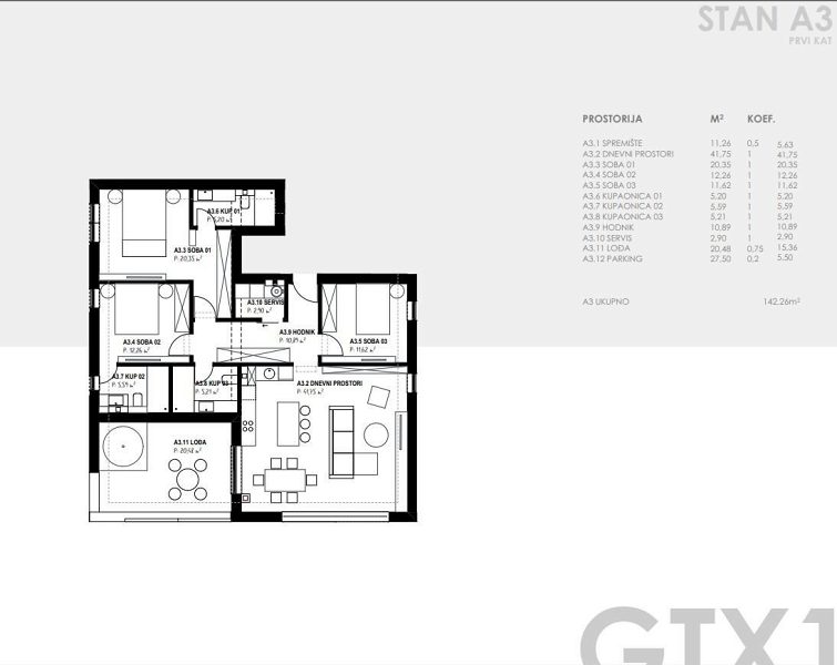 pozemek – Stavební pozemek Kožino 1.582 m² včetně projektu a stavebního povolení, Zadar - Okolica, Chorvatsko – foto 21