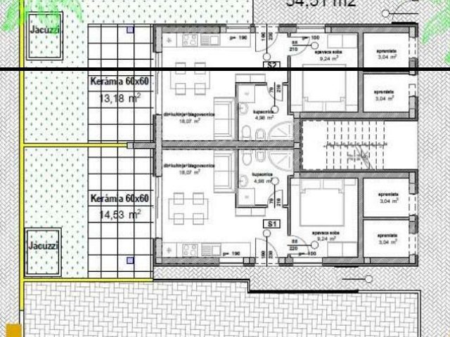 Půdorysy 1 – byt Nový luxusní projekt na Viru
