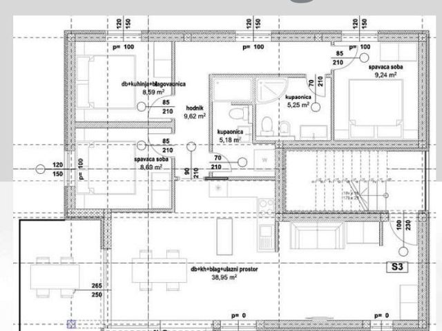 Půdorysy 1 – byt Nový luxusní projekt na Viru