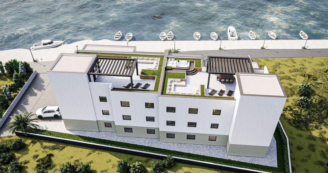 byt – Exkluzivní apartmán v první řadě k moři v zátoce Zaton 2, Zaton, Chorvatsko – foto 4