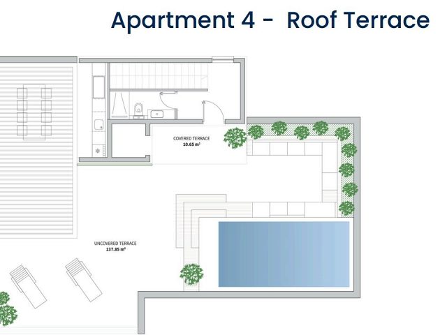 Půdorysy 3 – byt Exkluzivní apartmán v první řadě k moři v zátoce Zaton 2