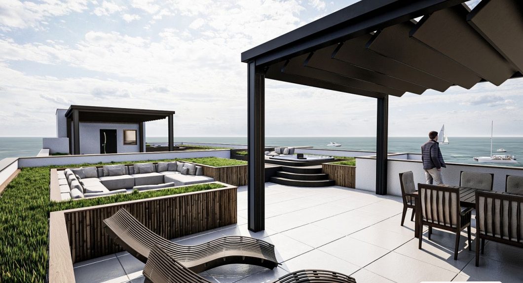 byt – Exkluzivní apartmán v první řadě k moři v zátoce Zaton 2, Zaton, Chorvatsko – foto 5