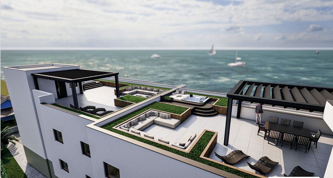 byt – Exkluzivní apartmán v první řadě k moři v zátoce Zaton 2, Zaton, Chorvatsko – foto 7