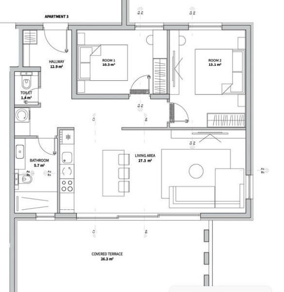 byt – Exkluzivní apartmán v první řadě k moři v zátoce Zaton 2, Nin, Chorvatsko – foto 19