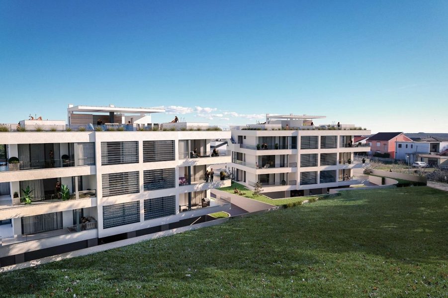 byt – Apartmán s výhledem na moře v prvním patře Povljana, Povljana, Chorvatsko – foto 1