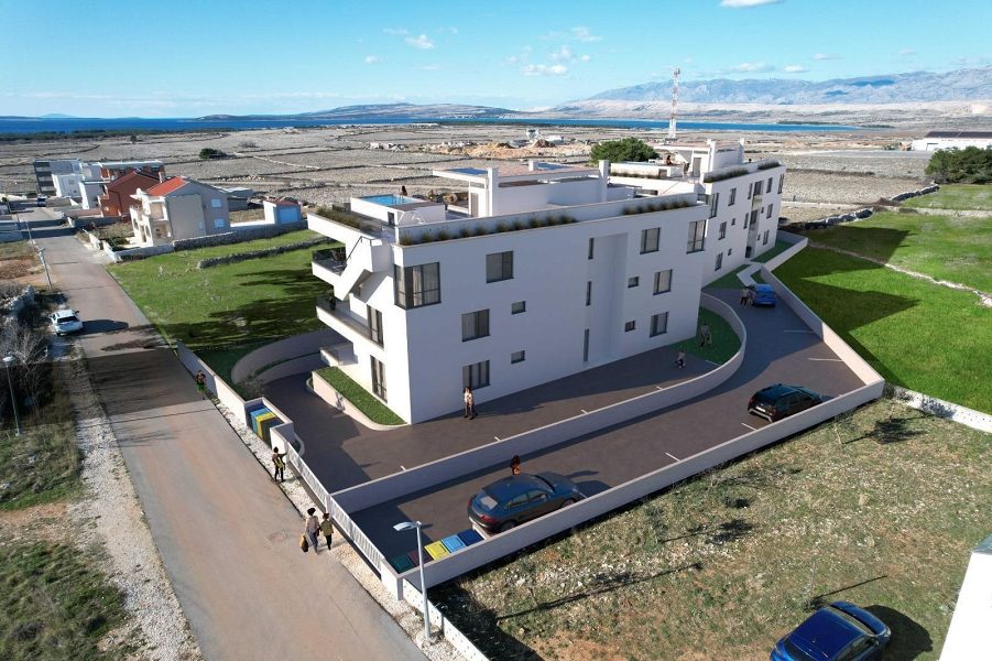 byt – Apartmán s výhledem na moře v prvním patře Povljana, Povljana, Chorvatsko – foto 7