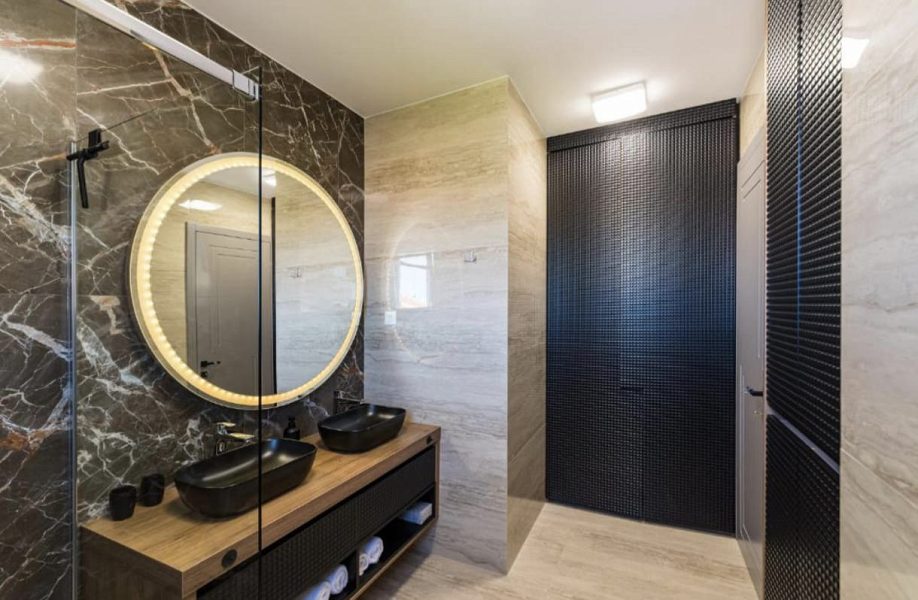 byt – Apartmán s velkou střešní terasou  a s úžasným výhledem na moře, Sukošan, Chorvatsko – foto 13