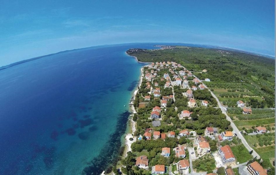 pozemek – Stavební pozemek v Kožinu u Zadaru včetně projektu, Kožino, Chorvatsko – foto 1