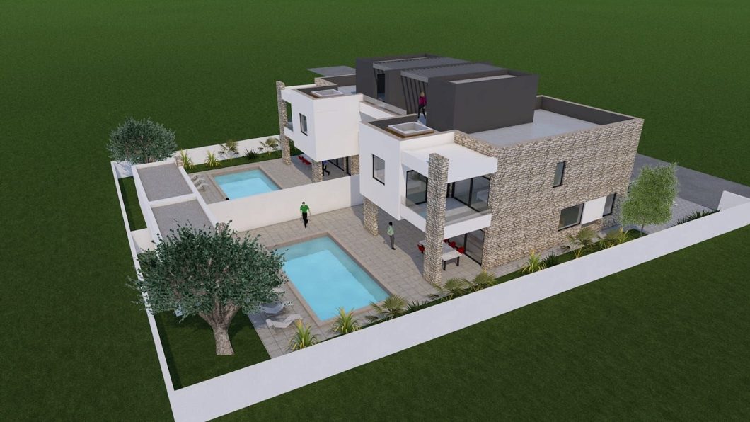 dům – Moderní dvojdomek jen 310 m od moře, Nin, Chorvatsko – foto 11