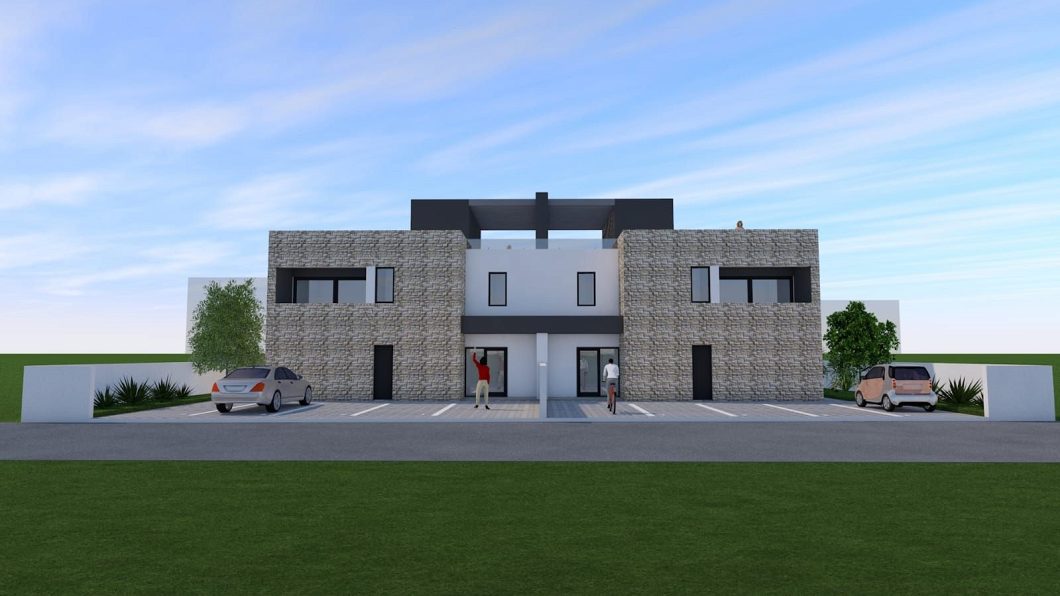 dům – Moderní dvojdomek jen 310 m od moře, Nin, Chorvatsko – foto 3