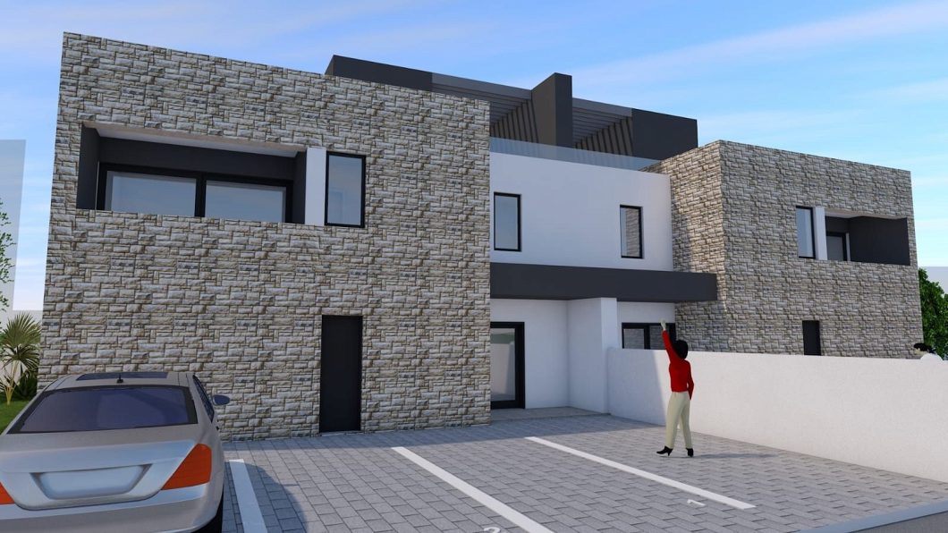 dům – Moderní dvojdomek jen 310 m od moře, Nin, Chorvatsko – foto 6