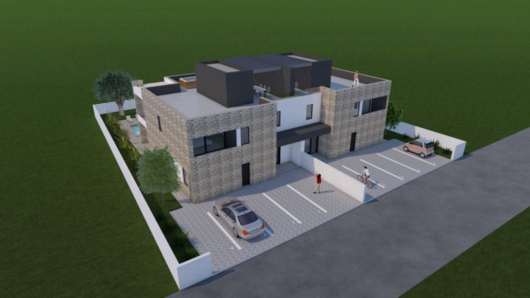 dům – Moderní dvojdomek jen 310 m od moře, Nin, Chorvatsko – foto 8