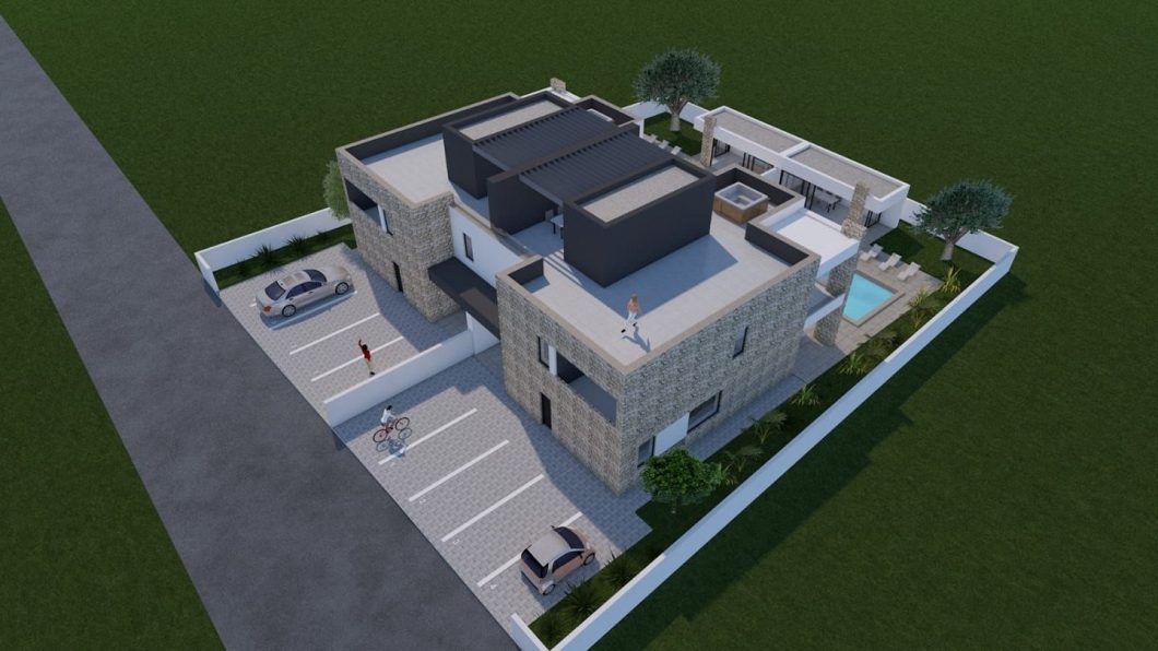 dům – Moderní dvojdomek jen 310 m od moře, Nin, Chorvatsko – foto 10