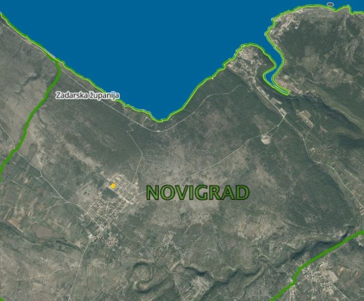 pozemek – Stavební pozemek Paljuv u Novigradu, Paljuv, Chorvatsko – foto 1