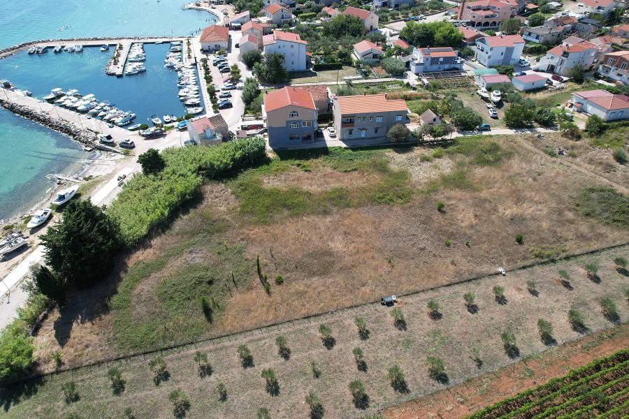 pozemek – Pozemek v 1. řadě u moře, Dobropoljana, Chorvatsko – foto 3