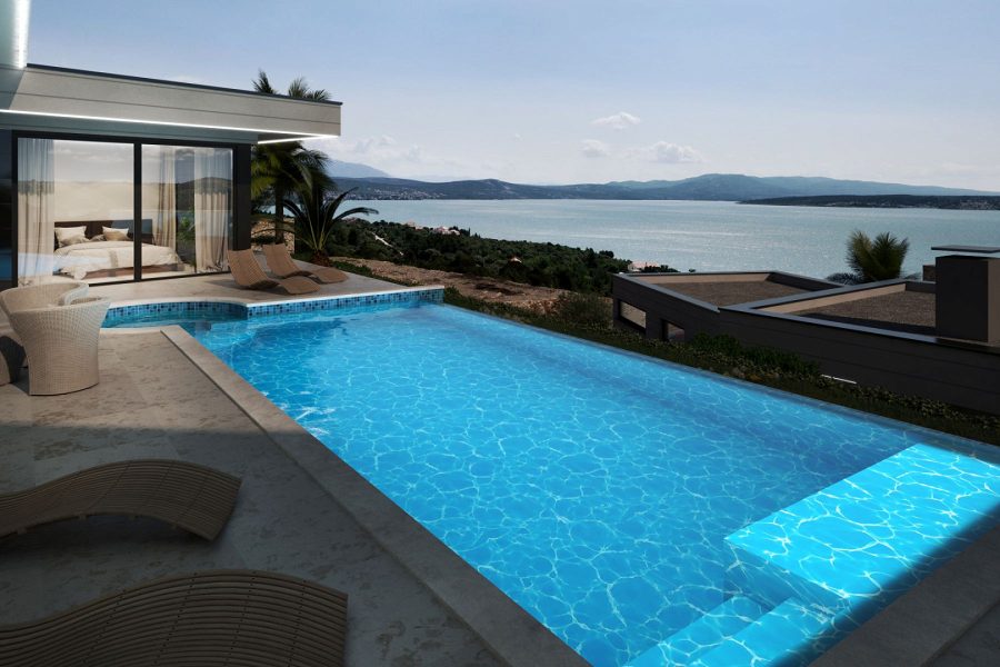 dům – Vila s panoramatickým výhledem na moře, Posedarje, Chorvatsko – foto 4