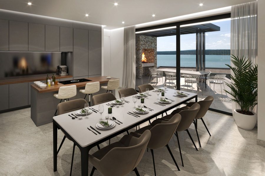 dům – Vila s panoramatickým výhledem na moře, Posedarje, Chorvatsko – foto 14