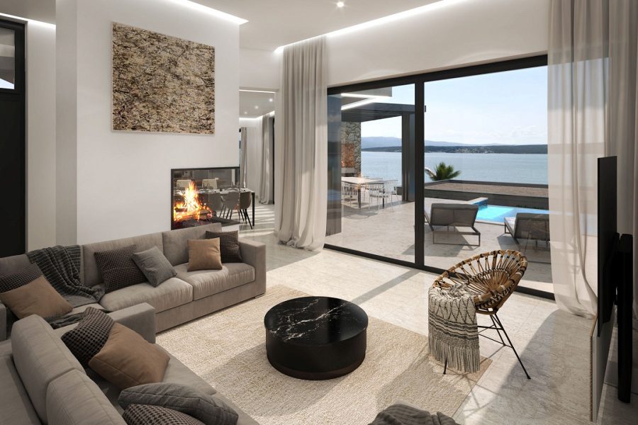 dům – Vila s panoramatickým výhledem na moře, Posedarje, Chorvatsko – foto 12