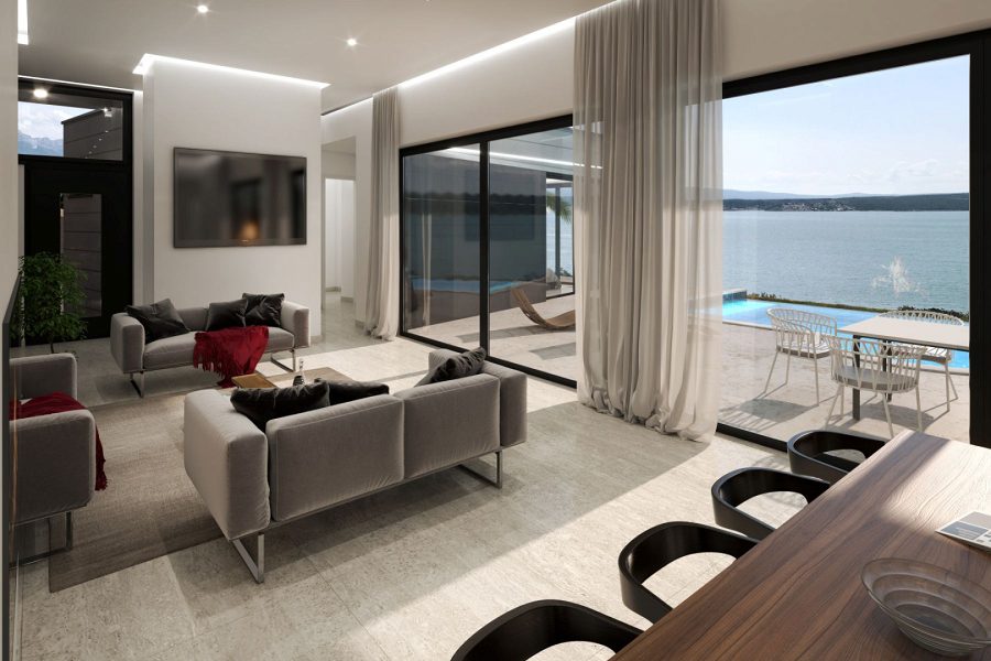 dům – Vila s panoramatickým výhledem na moře, Posedarje, Chorvatsko – foto 26