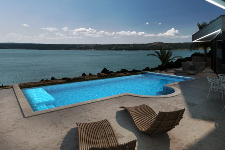 dům – Vila s panoramatickým výhledem na moře, Posedarje, Chorvatsko – foto 25