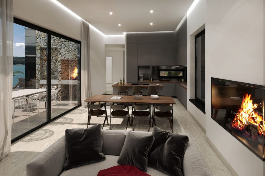 dům – Vila s panoramatickým výhledem na moře, Posedarje, Chorvatsko – foto 29