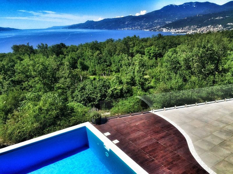 dům – Vila se 2 byty, bazénem a panoramatickým výhledem na celý Kvarnerský záliv, Kastav, Chorvatsko – foto 7