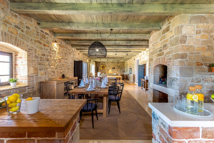 dům – Luxusní vila s bazénem a tenisovým kurtem, Murvica, Chorvatsko – foto 12