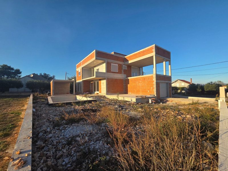 dům – Stavební pozemky 600–1100 m² s panoramatickým výhledem na moře a pohoří Velebit, Sukošan, Chorvatsko – foto 3