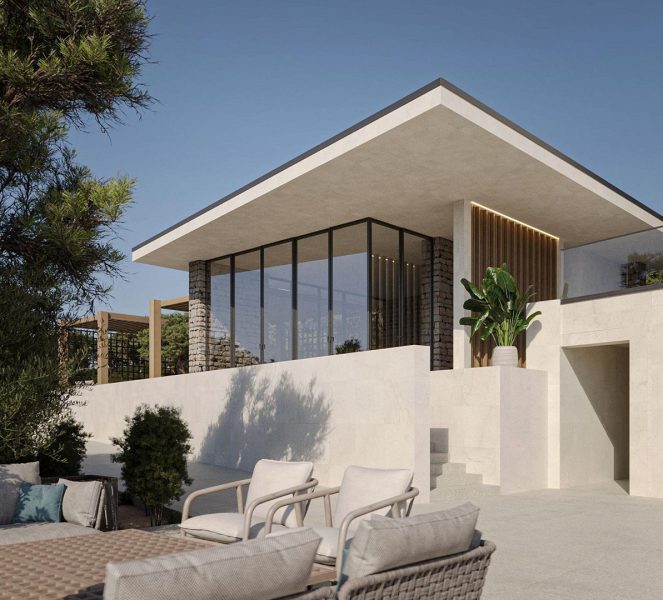 pozemek – Pozemek 12.000 m² s povolením ke stavbě superluxusní vily přímo u moře, Rogoznica, Chorvatsko – foto 4