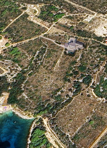 pozemek – Pozemek 12.000 m² s povolením ke stavbě superluxusní vily přímo u moře, Rogoznica, Chorvatsko – foto 9