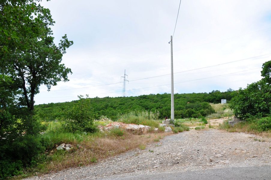 pozemek – Stavební pozemek s panoramatickým výhledem a návrhem vily 300 m² s bazénem, Kostrena, Chorvatsko – foto 4