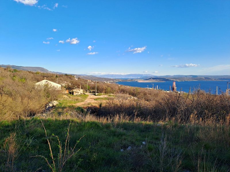pozemek – Stavební pozemek s panoramatickým výhledem a návrhem vily 300 m² s bazénem, Kostrena, Chorvatsko – foto 6
