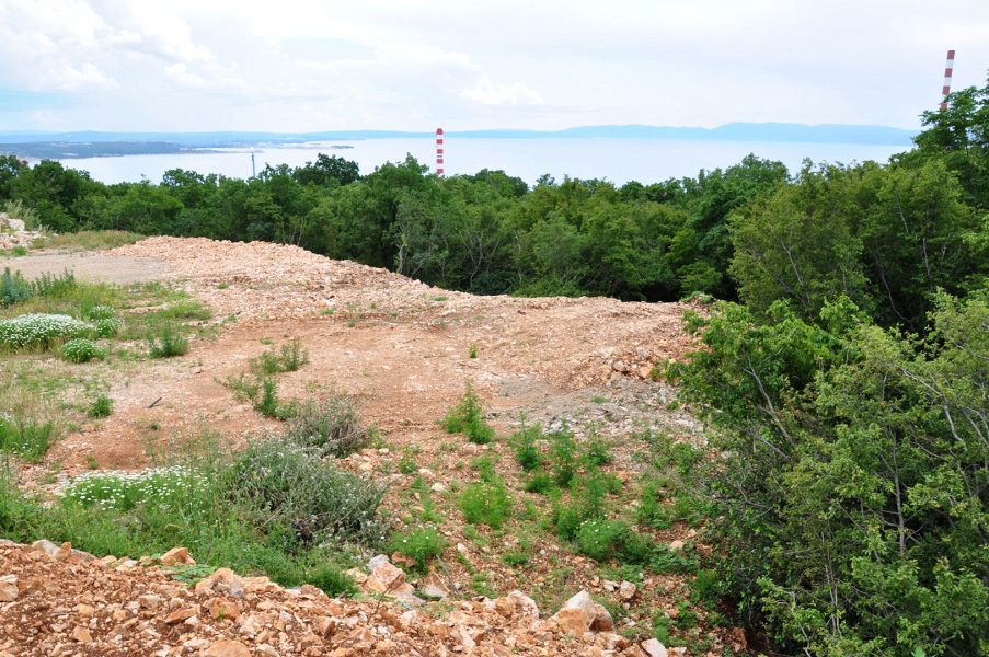 pozemek – Stavební pozemek s panoramatickým výhledem a návrhem vily 300 m² s bazénem, Kostrena, Chorvatsko – foto 18