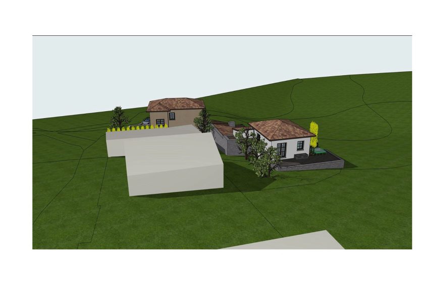 pozemek – Stavební pozemek s panoramatickým výhledem a návrhem vily 300 m² s bazénem, Kostrena, Chorvatsko – foto 15