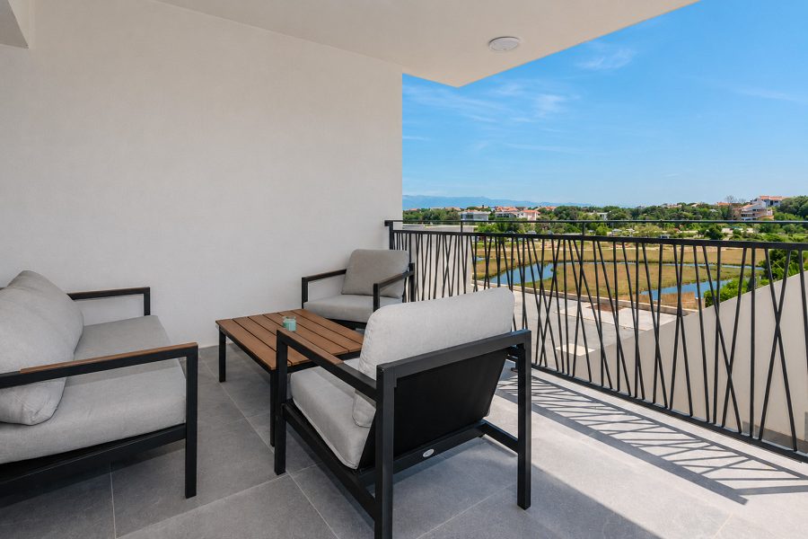 apartmán – Moderně zařízený dvoupatrový apartmán v první řadě u moře - Zaton , Zadarská župa , Chorvatsko – foto 6