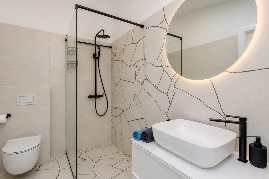 apartmán – Moderně zařízený dvoupatrový apartmán v první řadě u moře - Zaton , Zadarská župa , Chorvatsko – foto 11