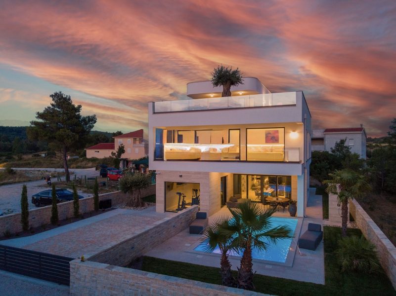 dům – Luxusní vila s bazénom u moře  - Ljubač, Zadar , Zadar, Chorvatsko – foto 4