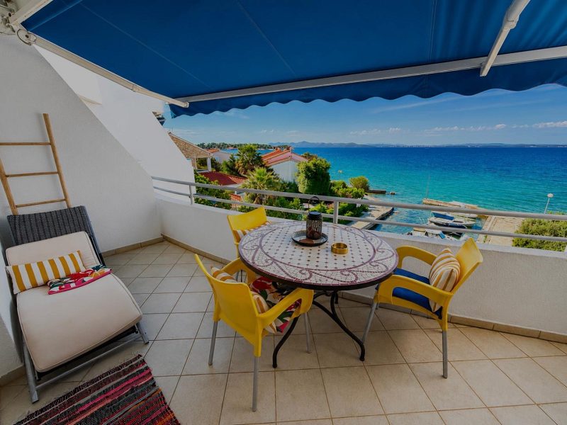 apartmán – Krásné apartmány a studia s výhledem, 10 m od moře - Petrčane, Zadar , , Chorvatsko – foto 7